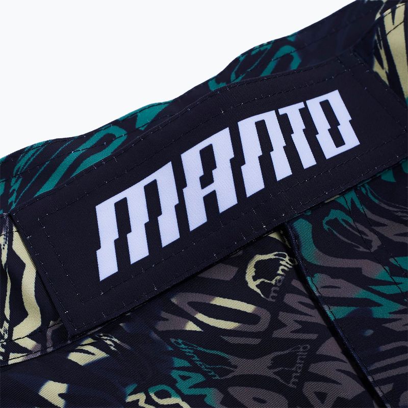 MANTO Distort moro men's training shorts MNS518 3