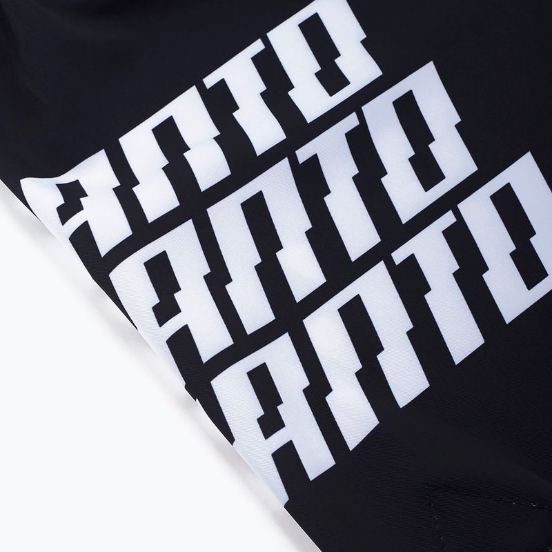 MANTO Distort men's training shorts black MNS519 4