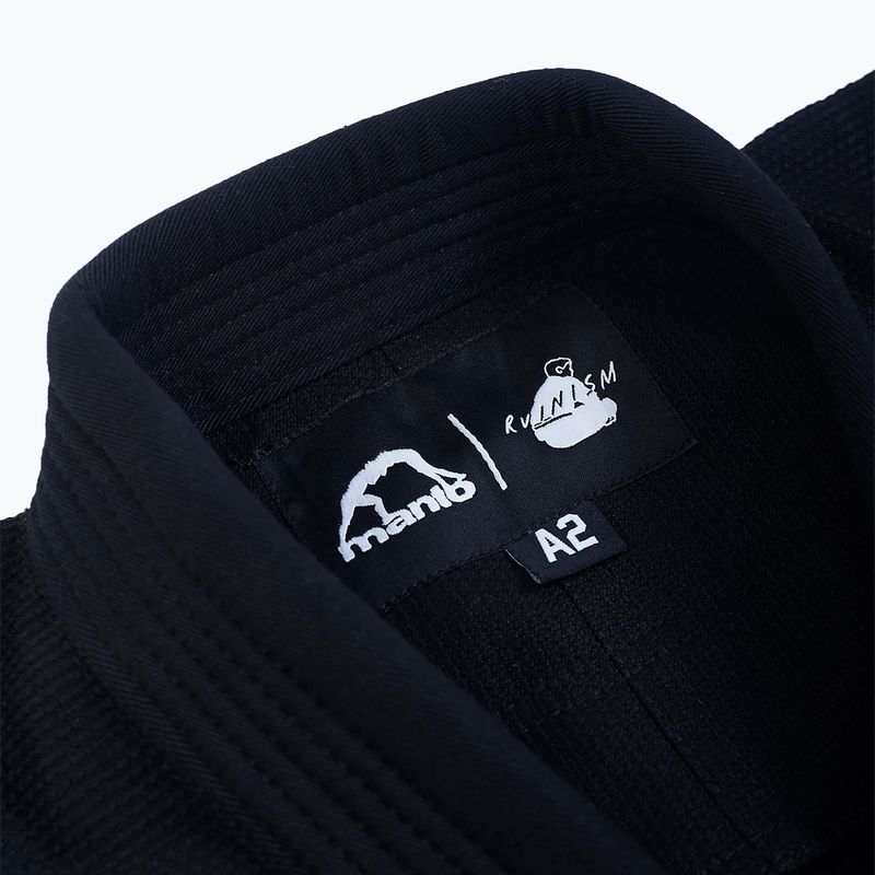 GI for men's Brazilian jiu-jitsu MANTO Ruinism black MNG980 4
