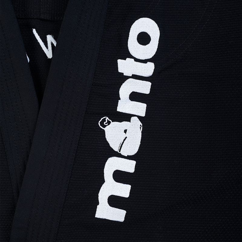 GI for men's Brazilian jiu-jitsu MANTO Ruinism black MNG980 5
