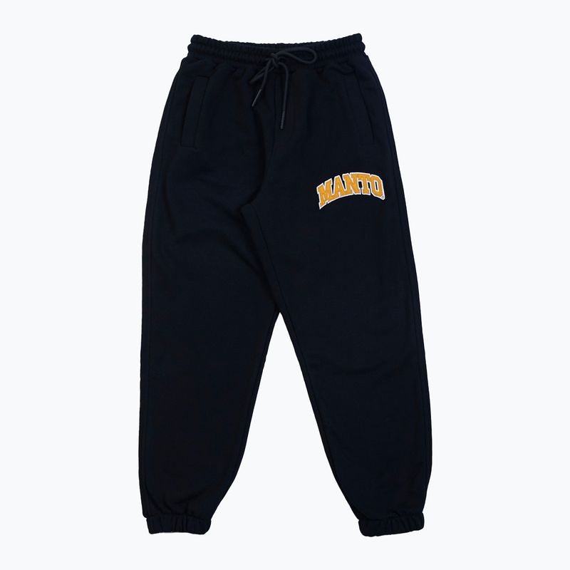 MANTO men's training trousers Varsity black MNS546_BLK/YEL