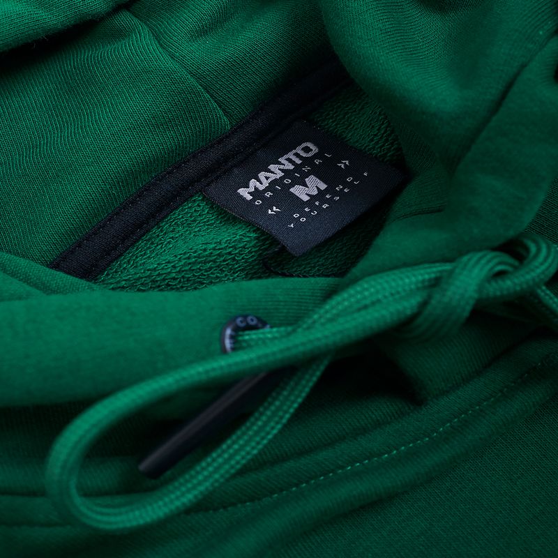 Men's MANTO Varsity hoodie green MNH479_GRE 2