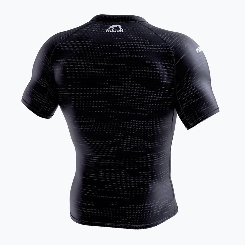 MANTO men's Rashguard Overload black MNR862 2