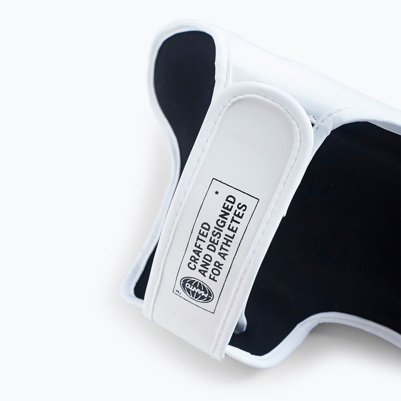 MANTO Impact shin guards white 3