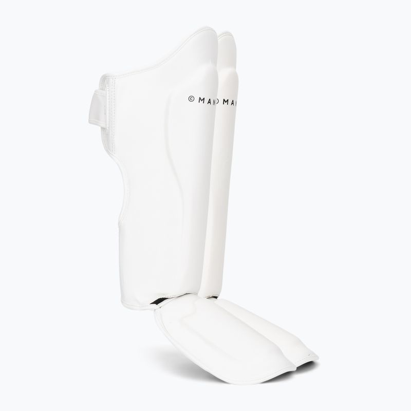 MANTO Impact shin guards white