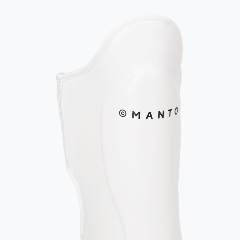 MANTO Impact shin guards white 6