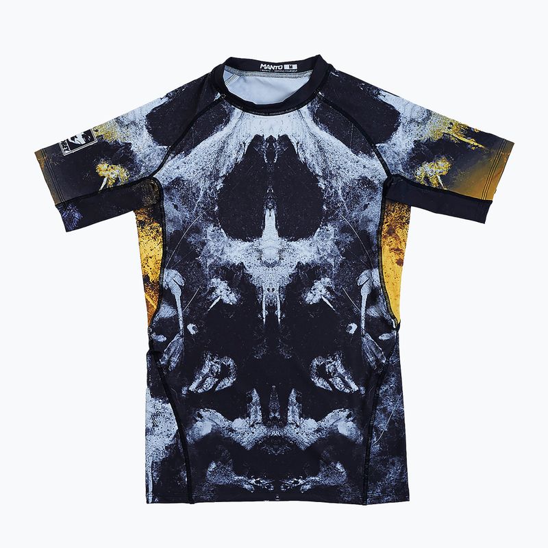 MANTO men's Rashguard Disobey navy blue MNR878_BLK 3