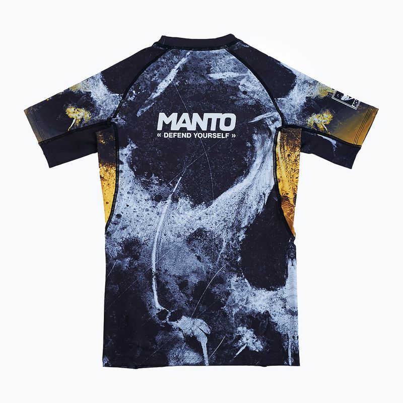 MANTO men's Rashguard Disobey navy blue MNR878_BLK 4