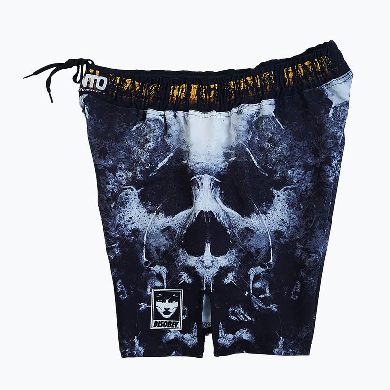 MANTO Disobey men's training shorts navy blue MNR879_BLK 2