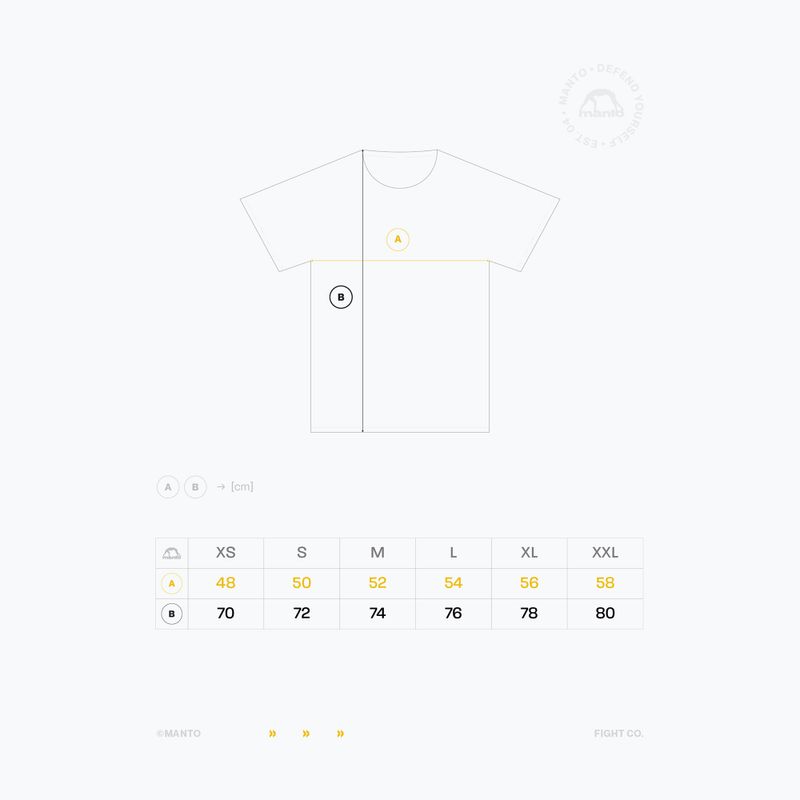 Men's T-shirt MANTO Logo white 5