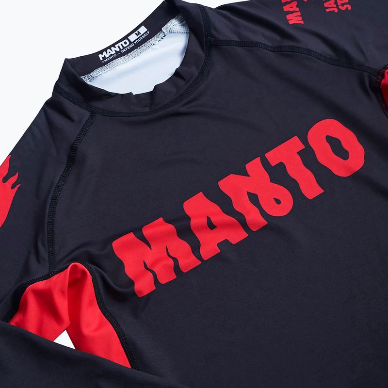 MANTO men's Rashguard Night Out black MNR881_BLK 3