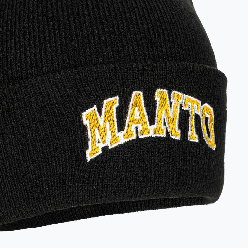 MANTO Varsity winter cap black 4