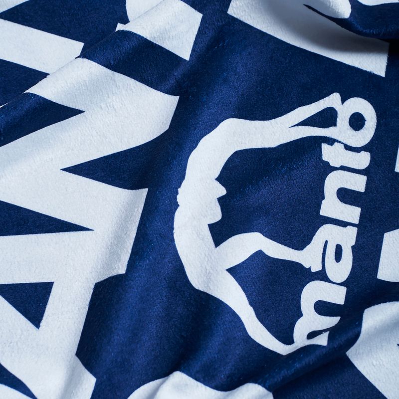 MANTO Pattern navy towel 3