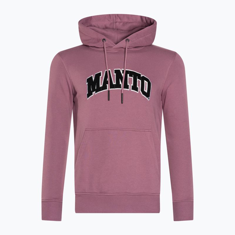 MANTO Varsity men's sweatshirt purple