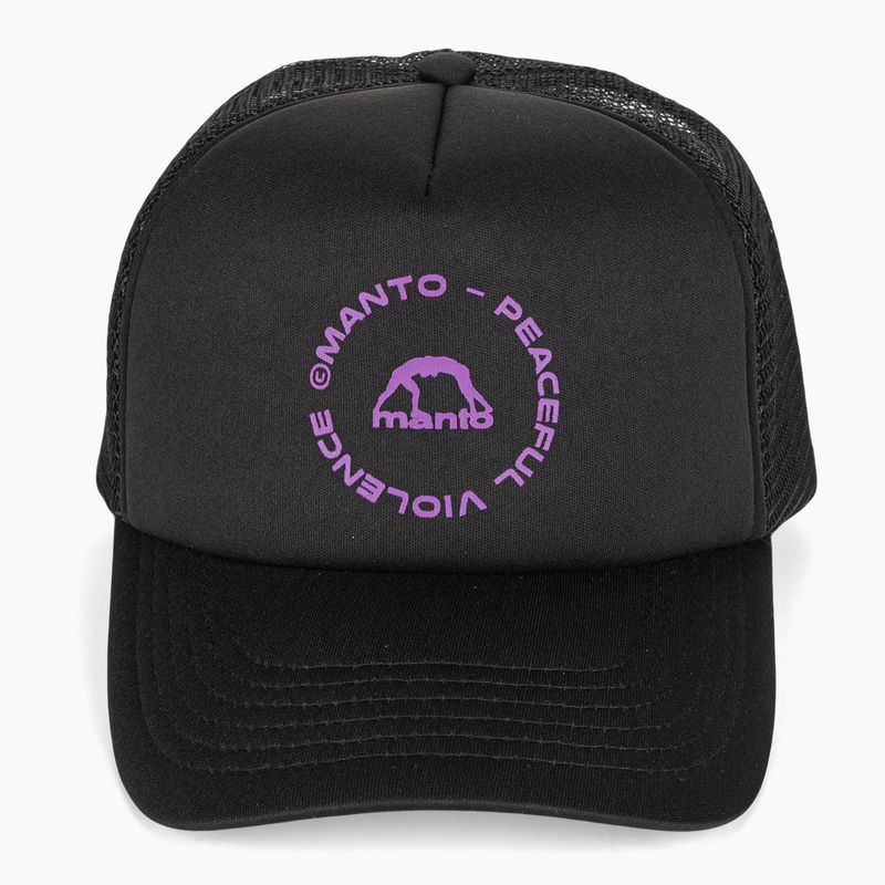 MANTO Mission black baseball cap 3