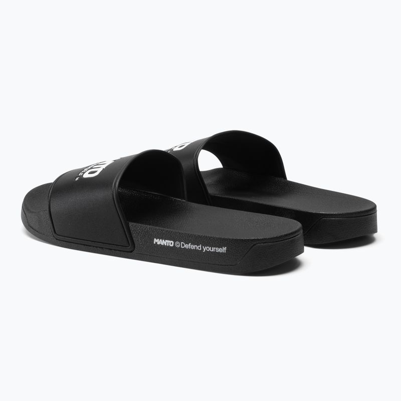 MANTO Defend black men's flip-flops 3
