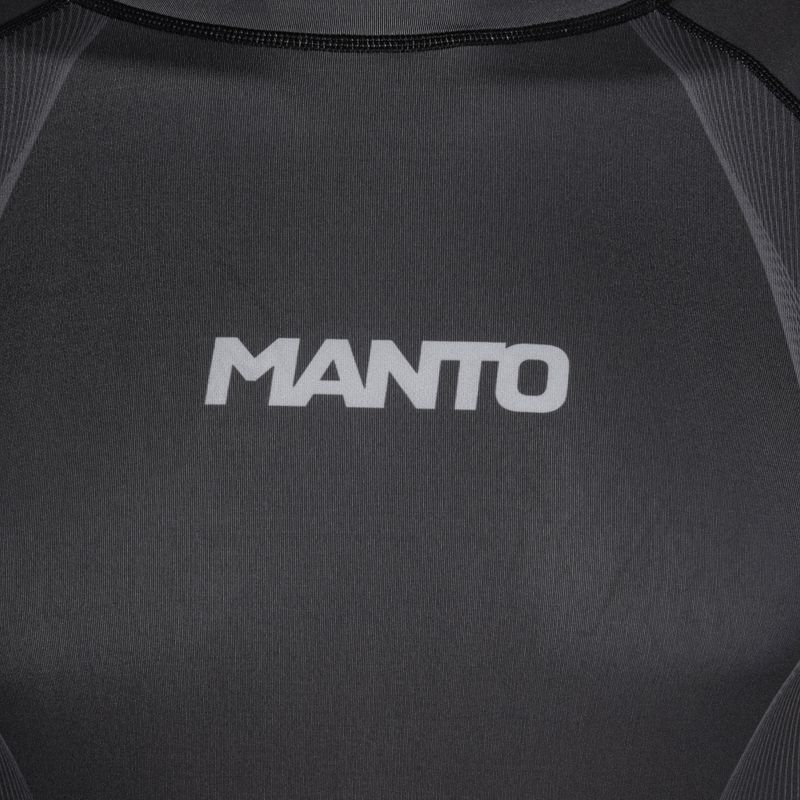 MANTO FLOW men's longsleeve Rashguard black 3