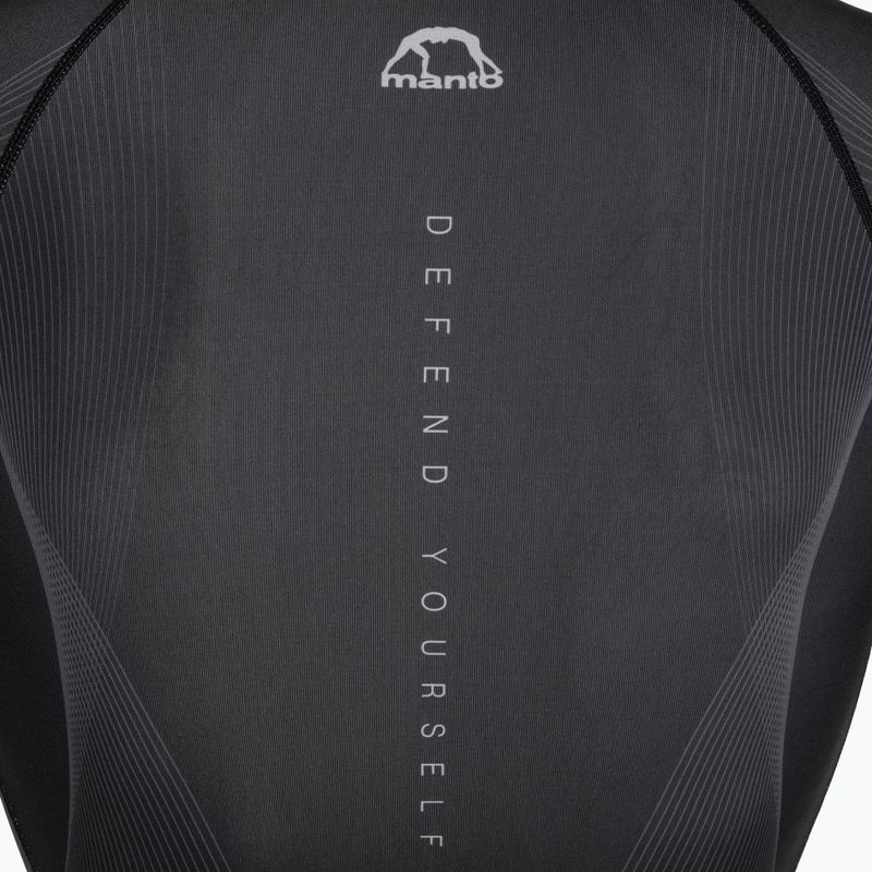 MANTO FLOW men's longsleeve Rashguard black 4