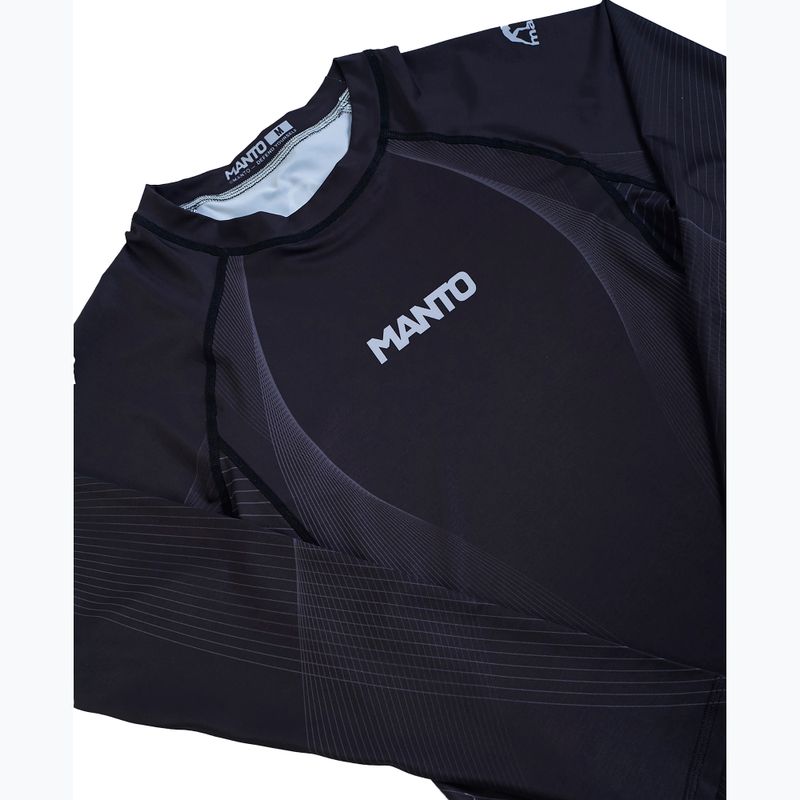 MANTO FLOW men's longsleeve Rashguard black 6