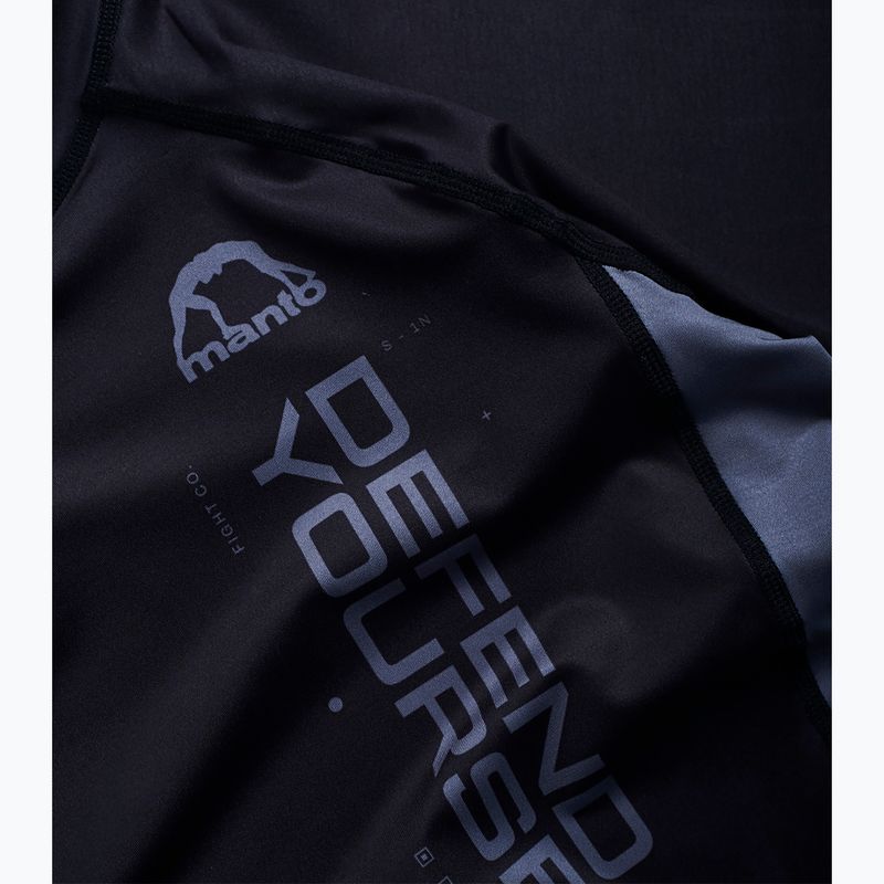 MANTO Men's Rashguard Ranked black 3