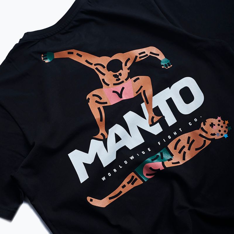 MANTO men's t-shirt Stomp black 4