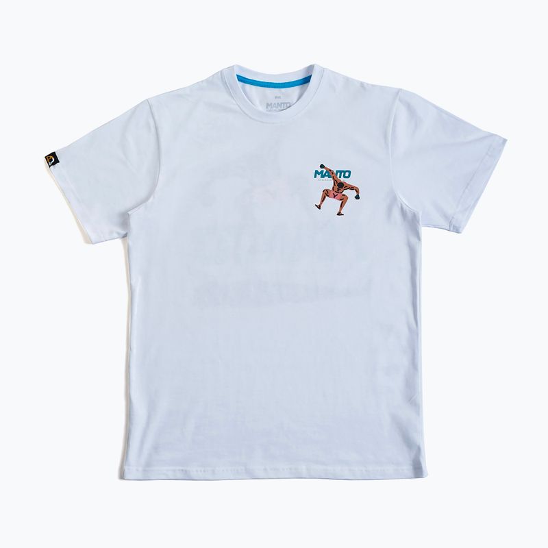 MANTO men's t-shirt Stomp white