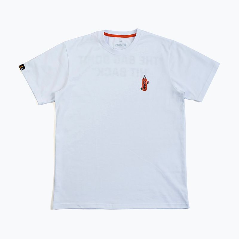 MANTO men's T-shirt Bag white