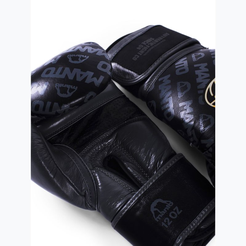 MANTO Ace boxing gloves black 3