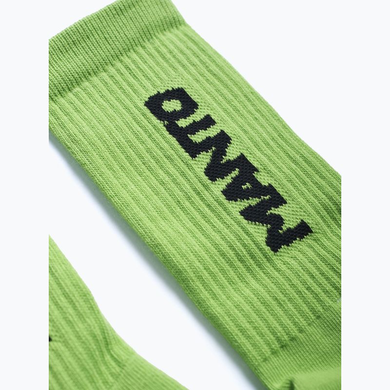 MANTO Logotype 23 socks 1 pair green 2