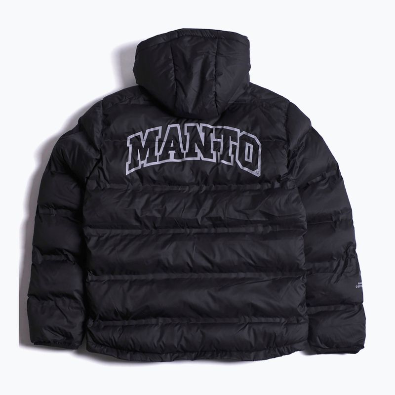 MANTO men's winter jacket Varsity black 4