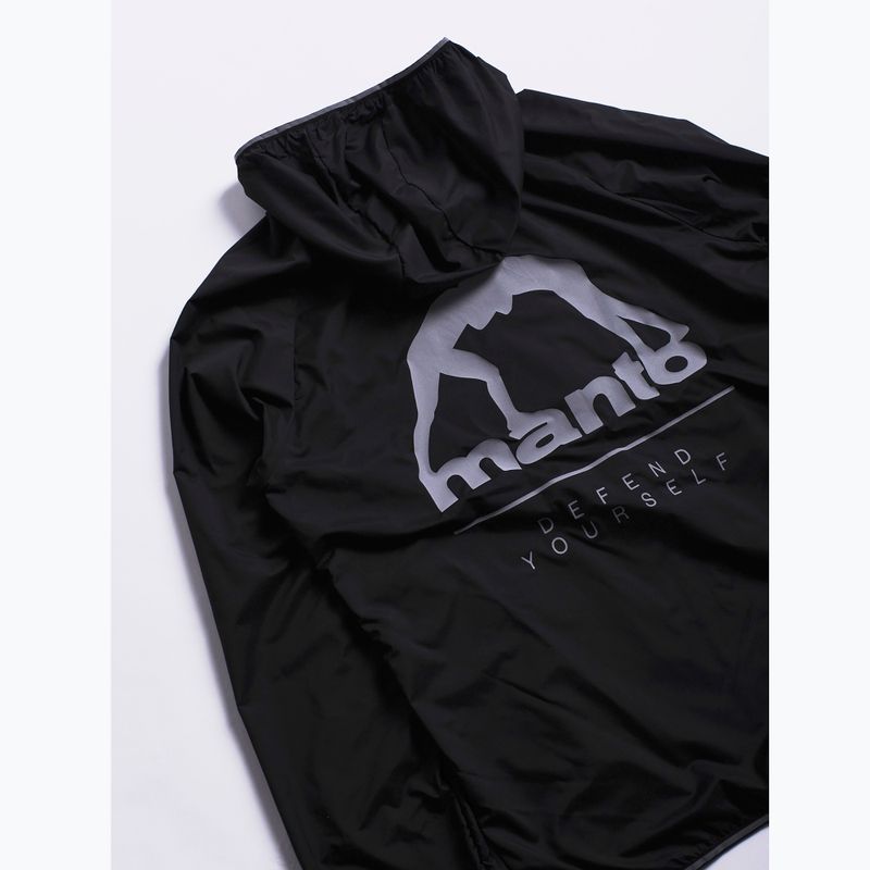 MANTO Defend black men's wind jacket 2