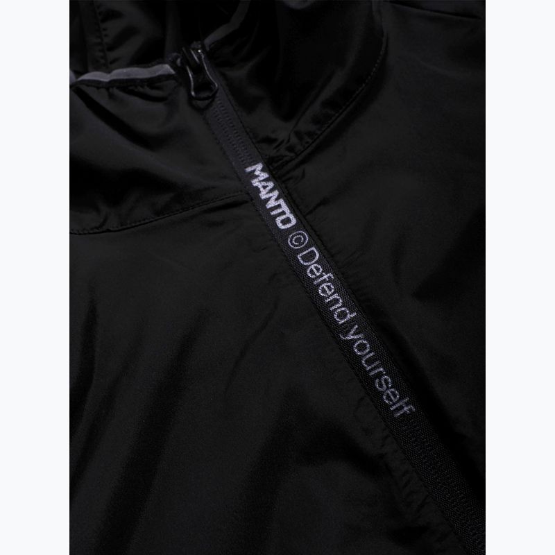 MANTO Defend black men's wind jacket 4