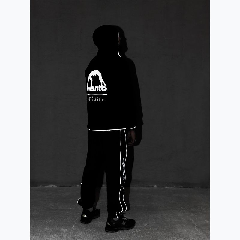 MANTO Defend black men's wind jacket 12