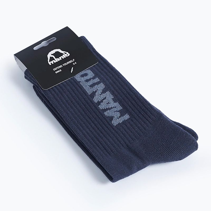 MANTO Logotype 23 socks 1 pair graphite 3