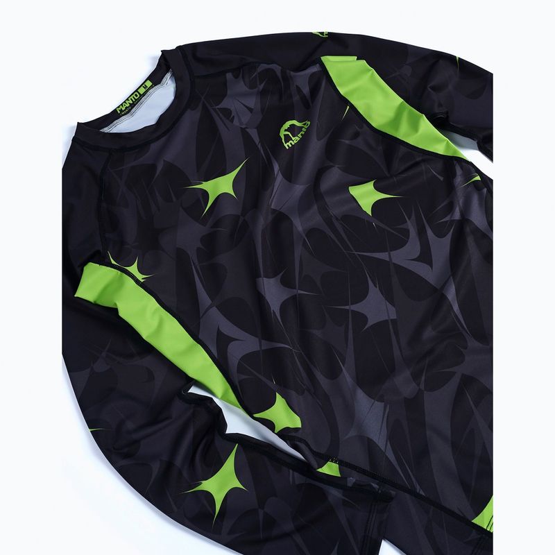 MANTO Long Sleeve Rashguard Terra black 3