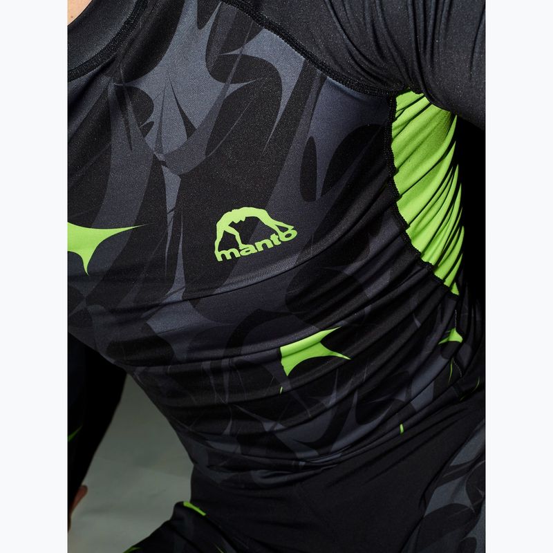 MANTO Long Sleeve Rashguard Terra black 7