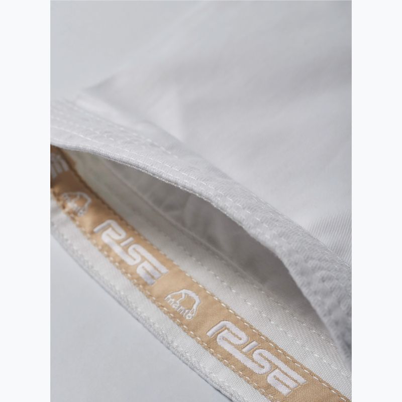 GI for Brazilian jiu-jitsu MANTO Rise 2.0 white 18