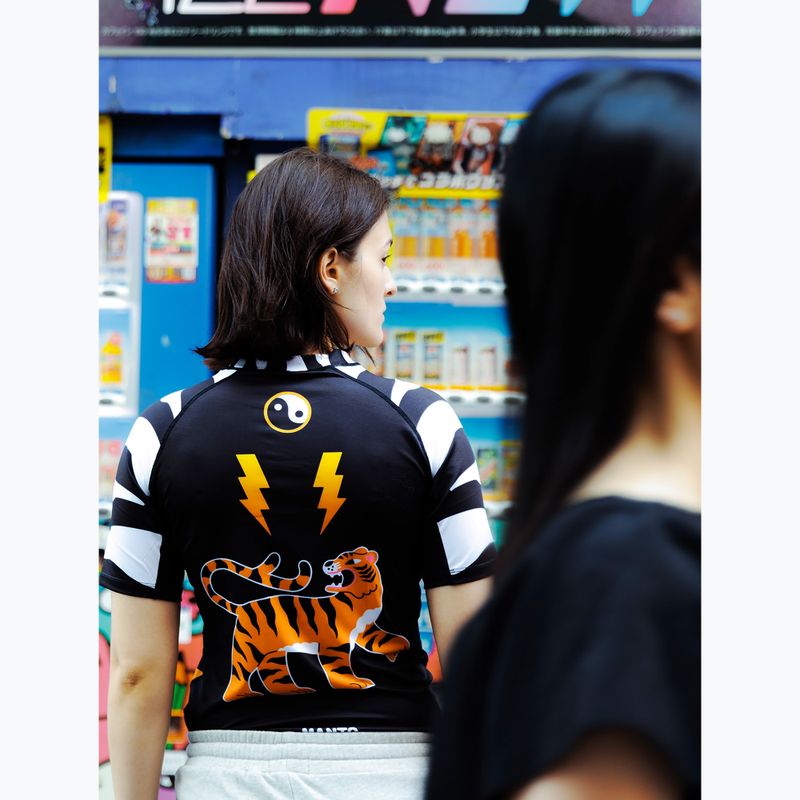 MANTO Tiger's Tail Rashguard black 6
