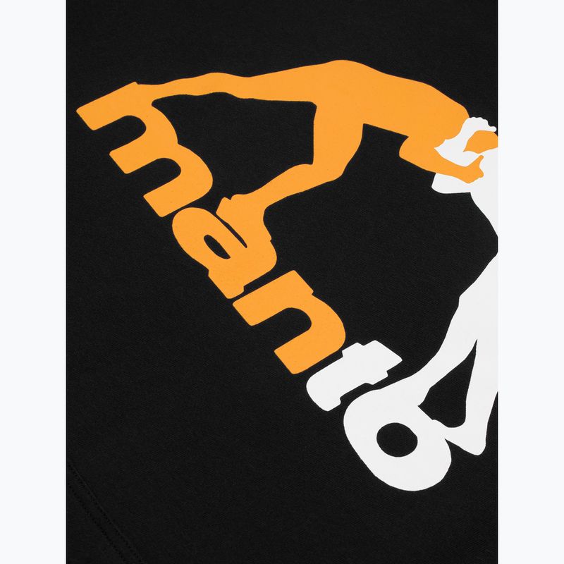 Men's sweatshirt MANTO Logo Hoody black 3