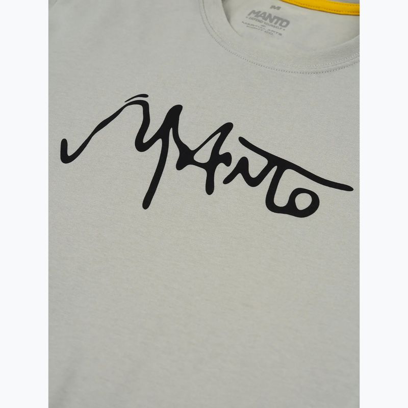 Men's T-shirt MANTO Ink light grey 3