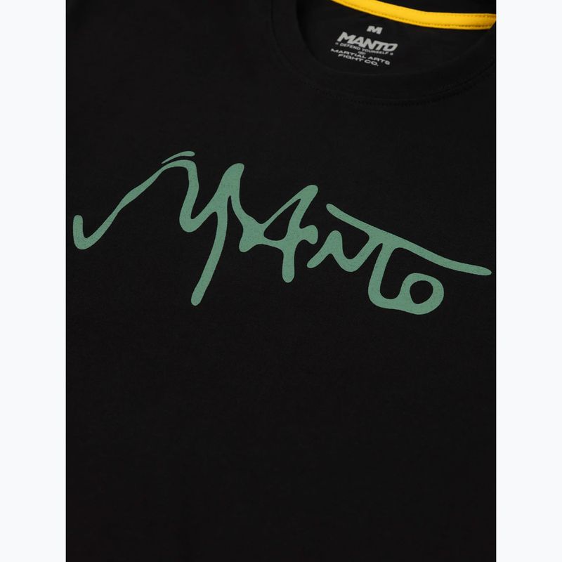 Men's T-shirt MANTO Ink black 3