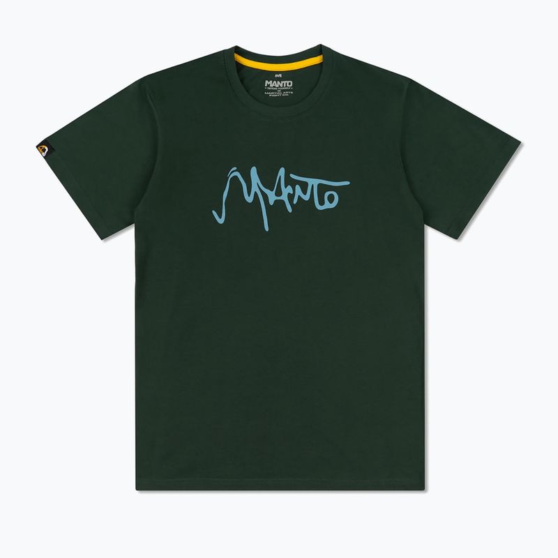 Men's T-shirt MANTO Ink pine green