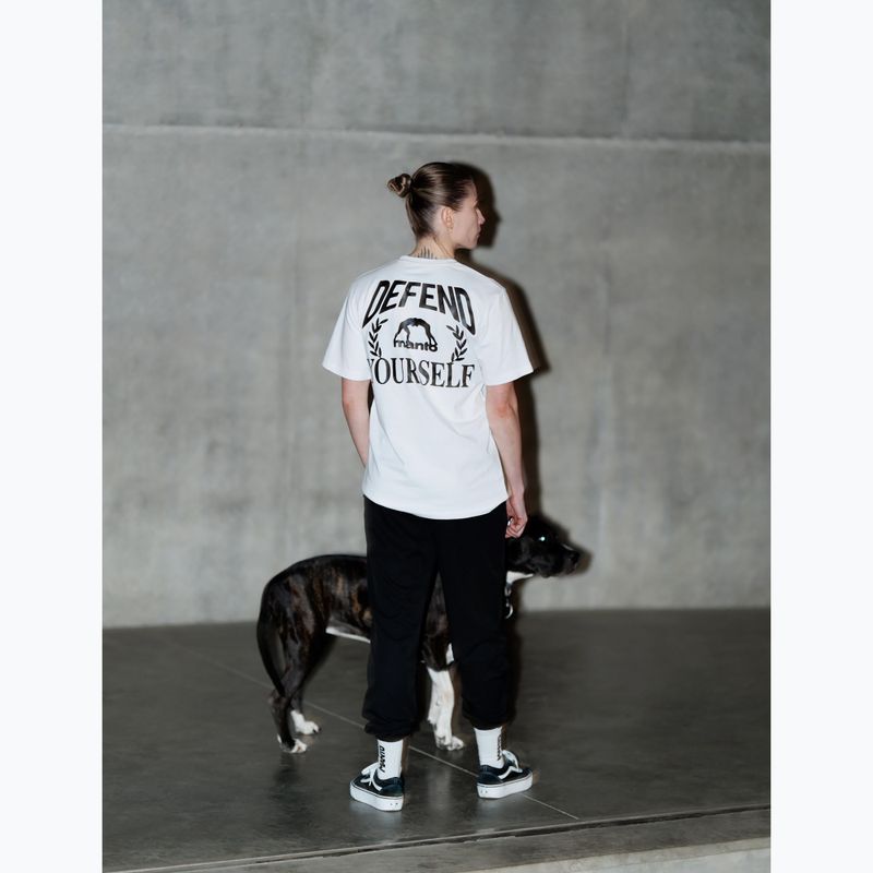 Men's T-shirt MANTO Defend 25 white 5