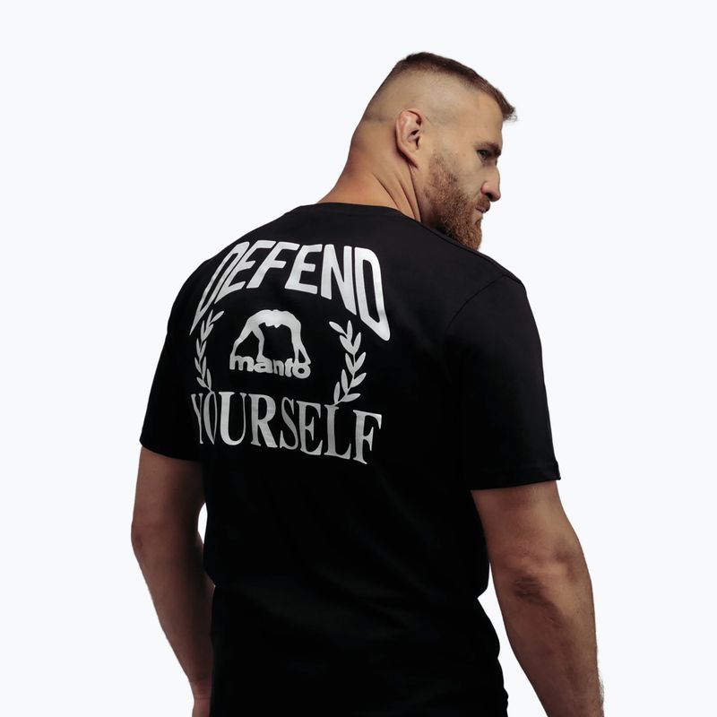 Men's T-shirt MANTO Defend 25 black 2