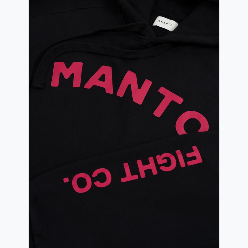Men's sweatshirt MANTO Endurance Hoody black 4