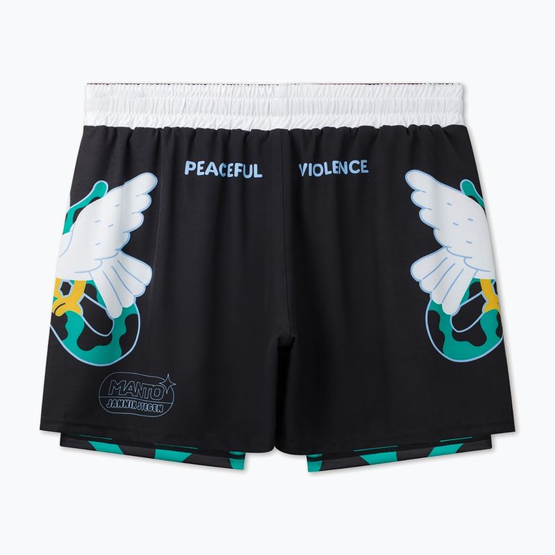 Men's training shorts MANTO Dove black 2
