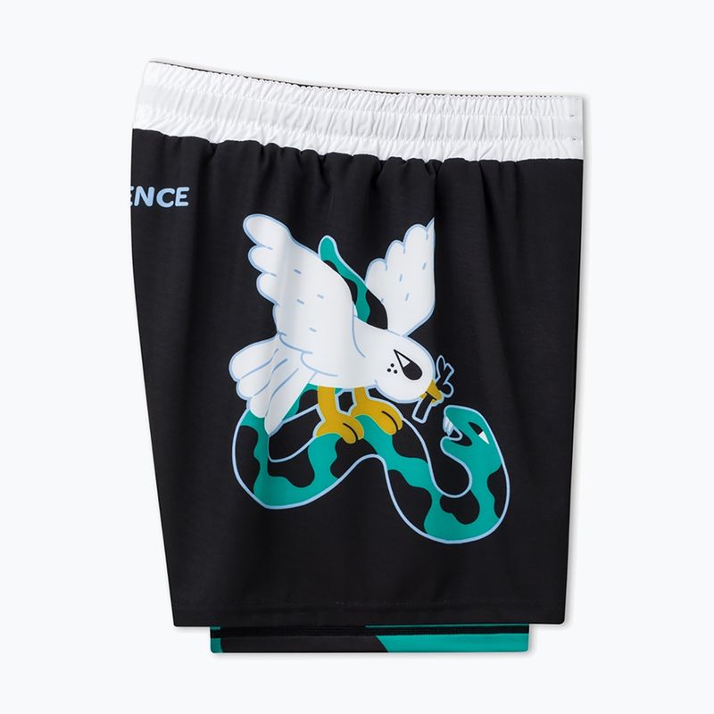 Men's training shorts MANTO Dove black 3