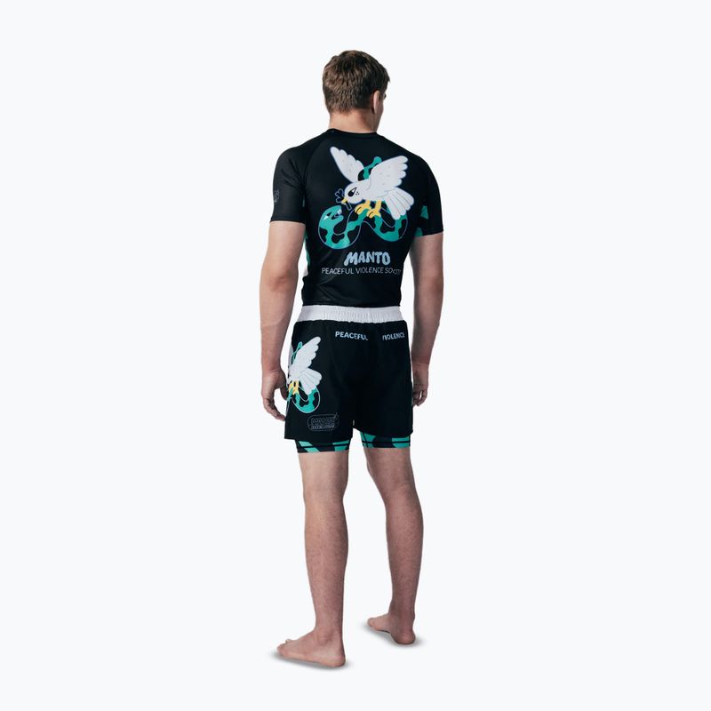 Men's rashguard MANTO Dove black 2