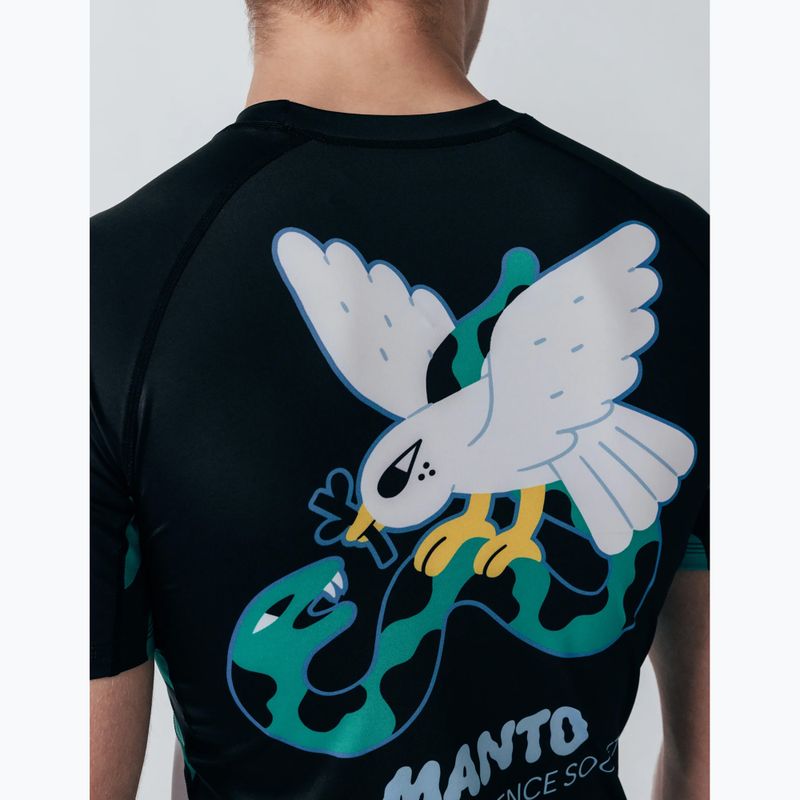 Men's rashguard MANTO Dove black 3