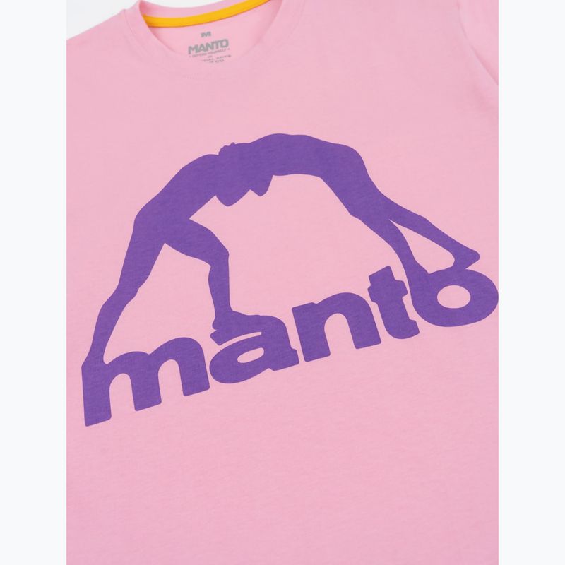 Men's T-shirt MANTO Vibe 25 pink/purple 2